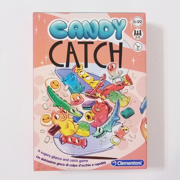 Candy Catch - A Sugary Glance And Catch Card Game For 2-6 Players By Clementoni - Picture 6 of 6